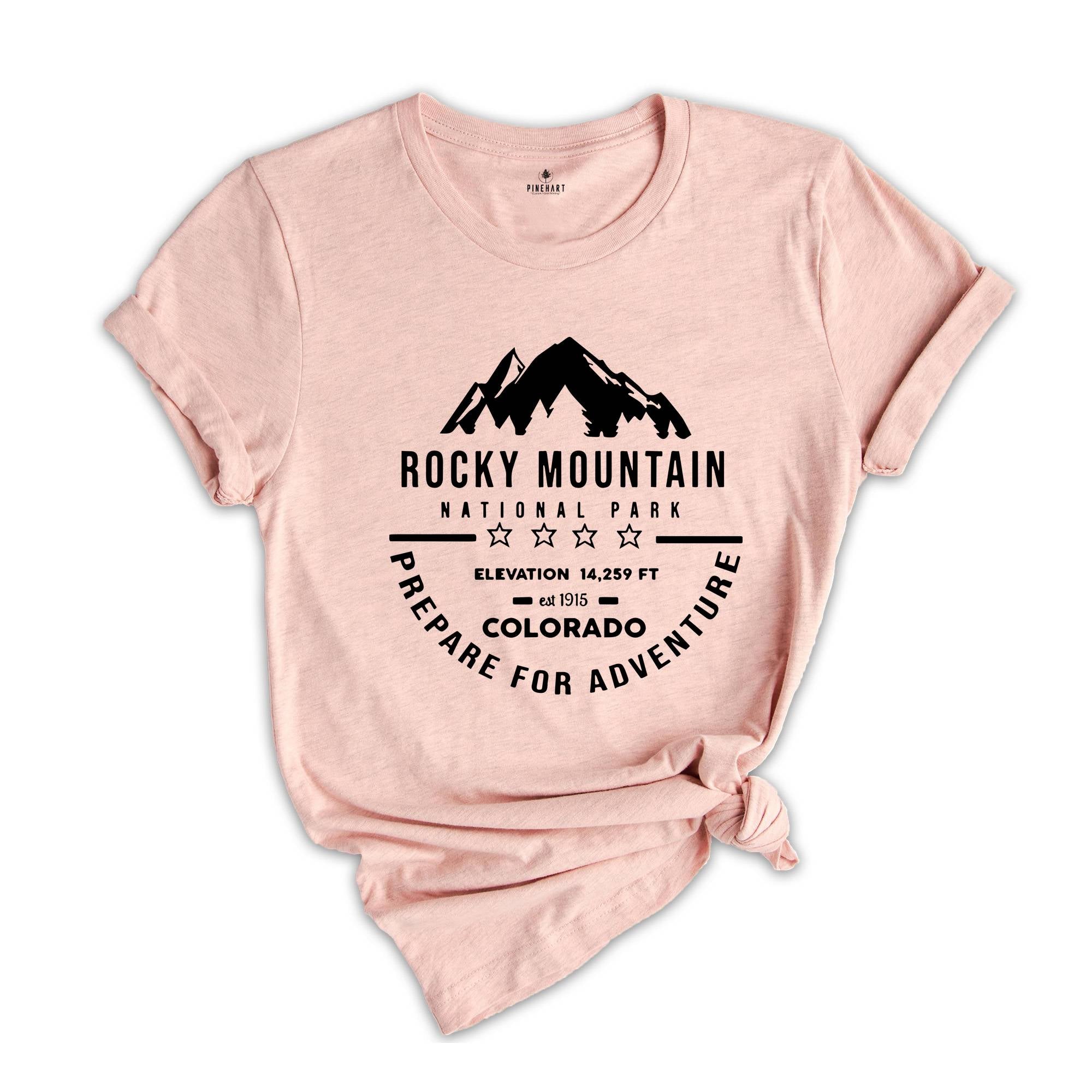 Rocky Mountain Shirt, Rocky Mountain National Park Shirt, Rocky Mountain Park Camping, Mountain Mama Colarado Shirt