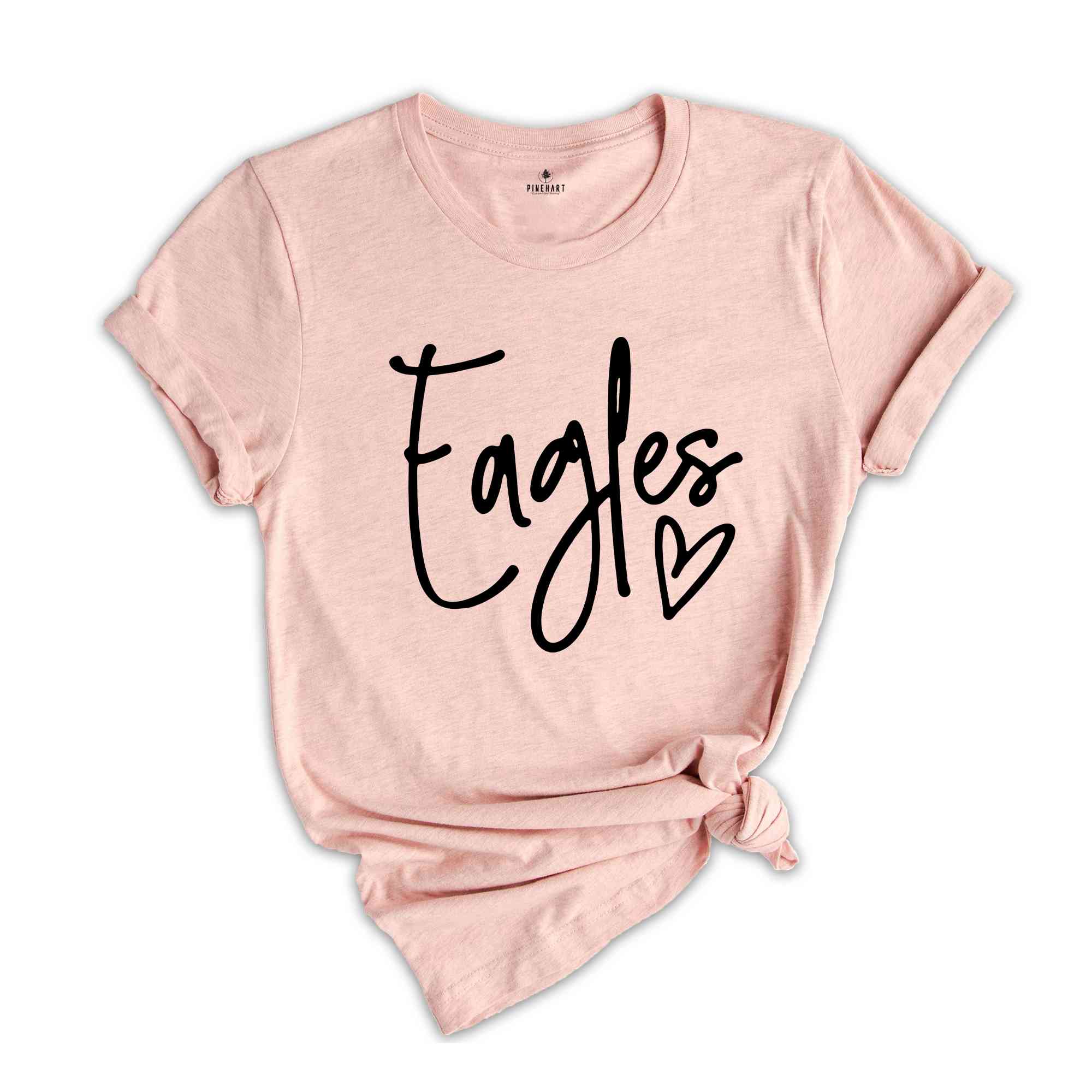 Team Mascot Eagles, Eagles team T-Shirt, Favorite Team Shirt, Team Mascot T-Shirt, School Logo Shirt, Eagles Team Spirit, Panther Pride Tee