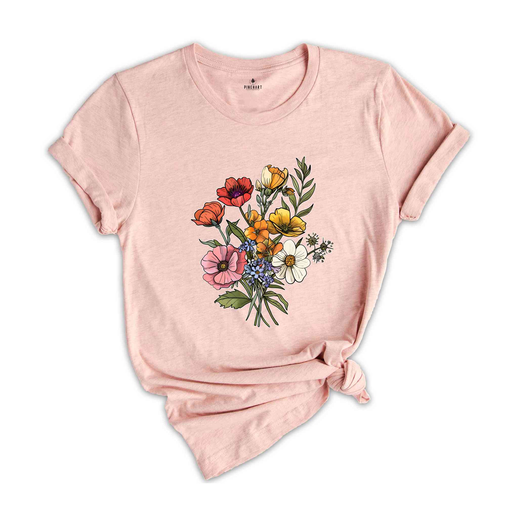 Flower Shirt, Mothers Day Gift, Mother Flower Shirt, Flower Shirt For Mother's Day, Mother's Day Special