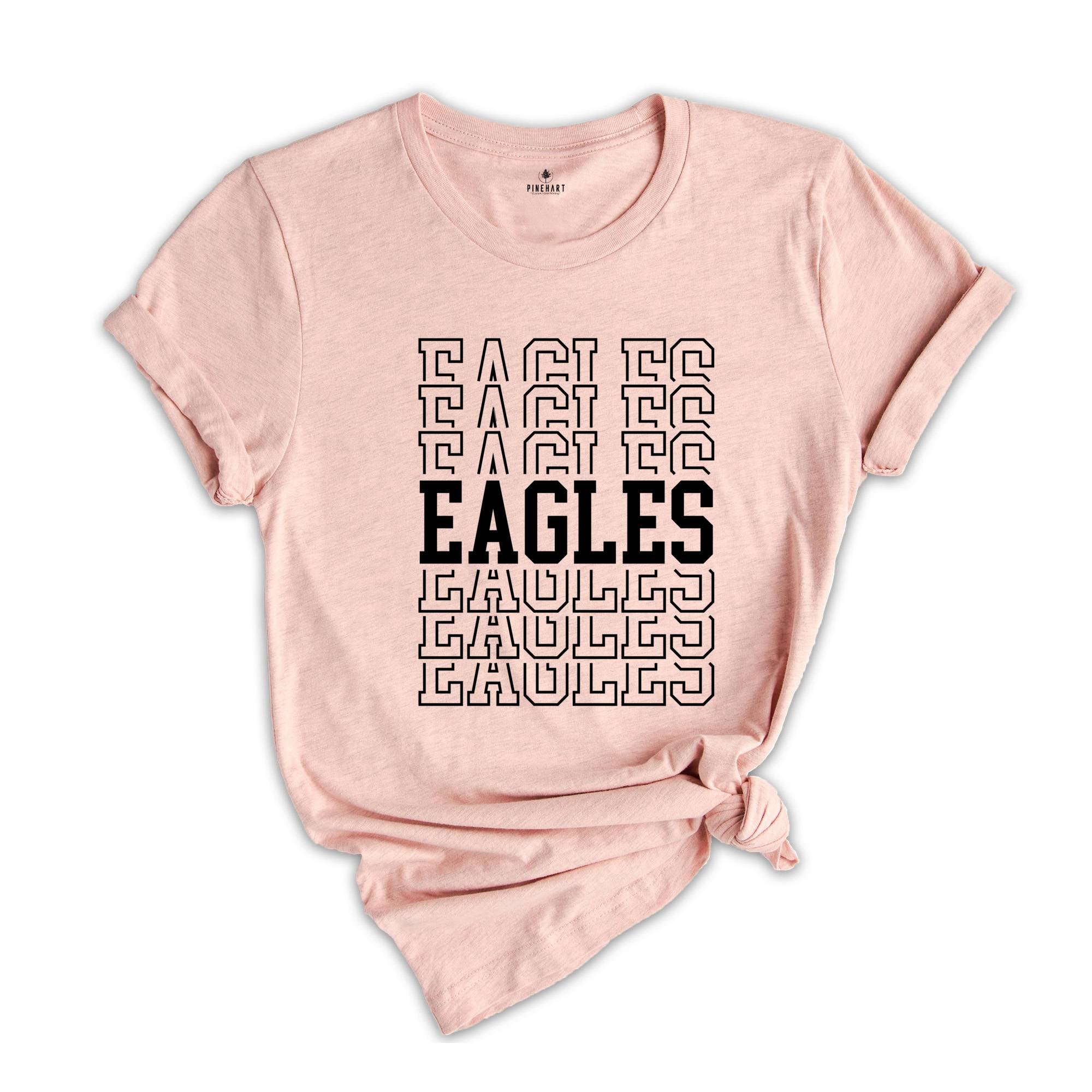 Team Mascot Shirt, Eagles Team Shirt, Eagles Football Shirt, Eagles Fan Shirt, Eagles School Shirt, Eagles School Spirit, Eagle Mascot Shirt