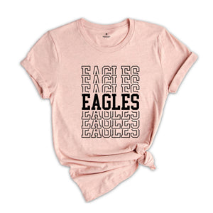 Team Mascot Shirt, Eagles Team Shirt, Eagles Football Shirt, Eagles Fan Shirt, Eagles School Shirt, Eagles School Spirit, Eagle Mascot Shirt