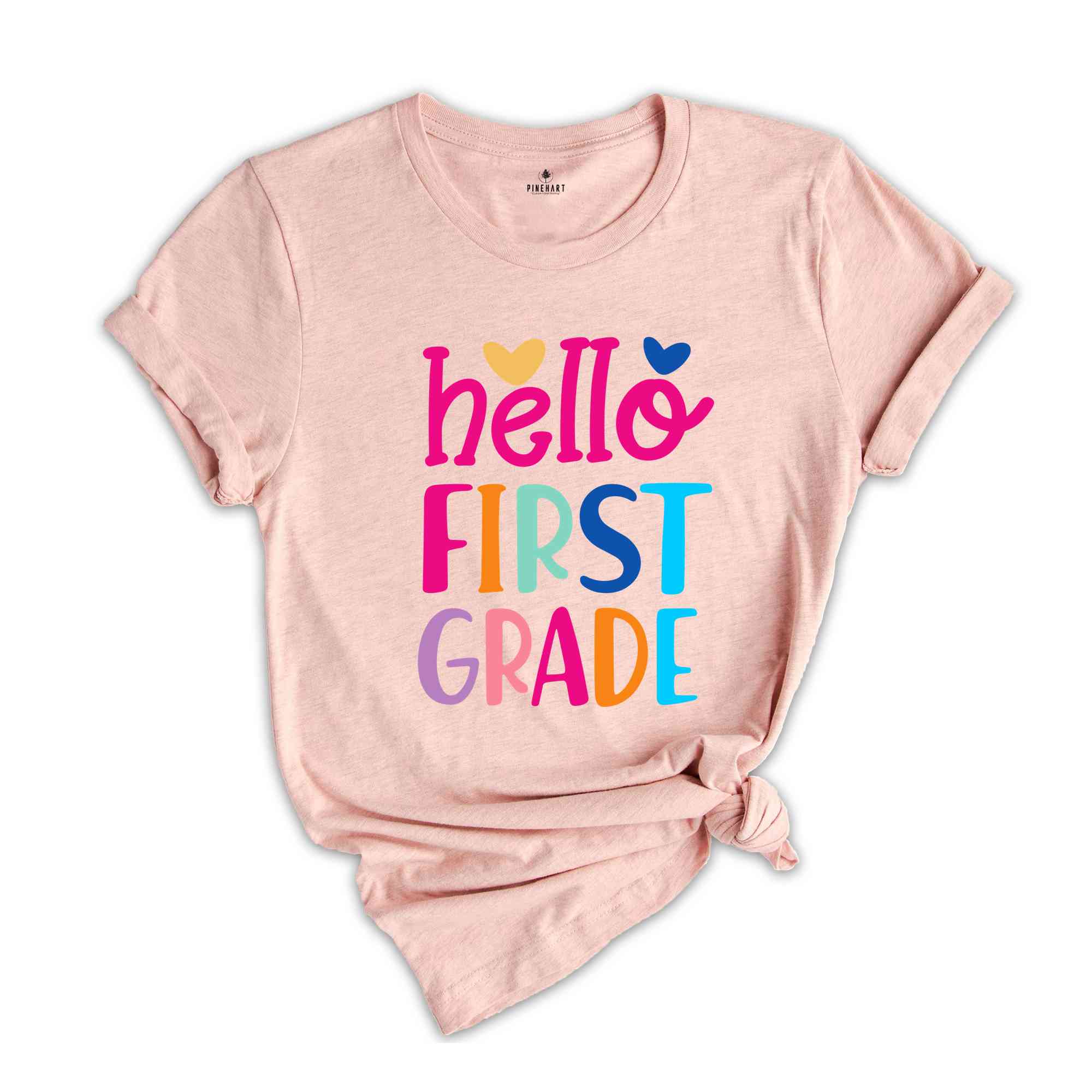 Hello First Grade Shirt, Teacher Appreciation Shirt, First Day Of School Shirt, Back To School Shirt, First Grade Shirt