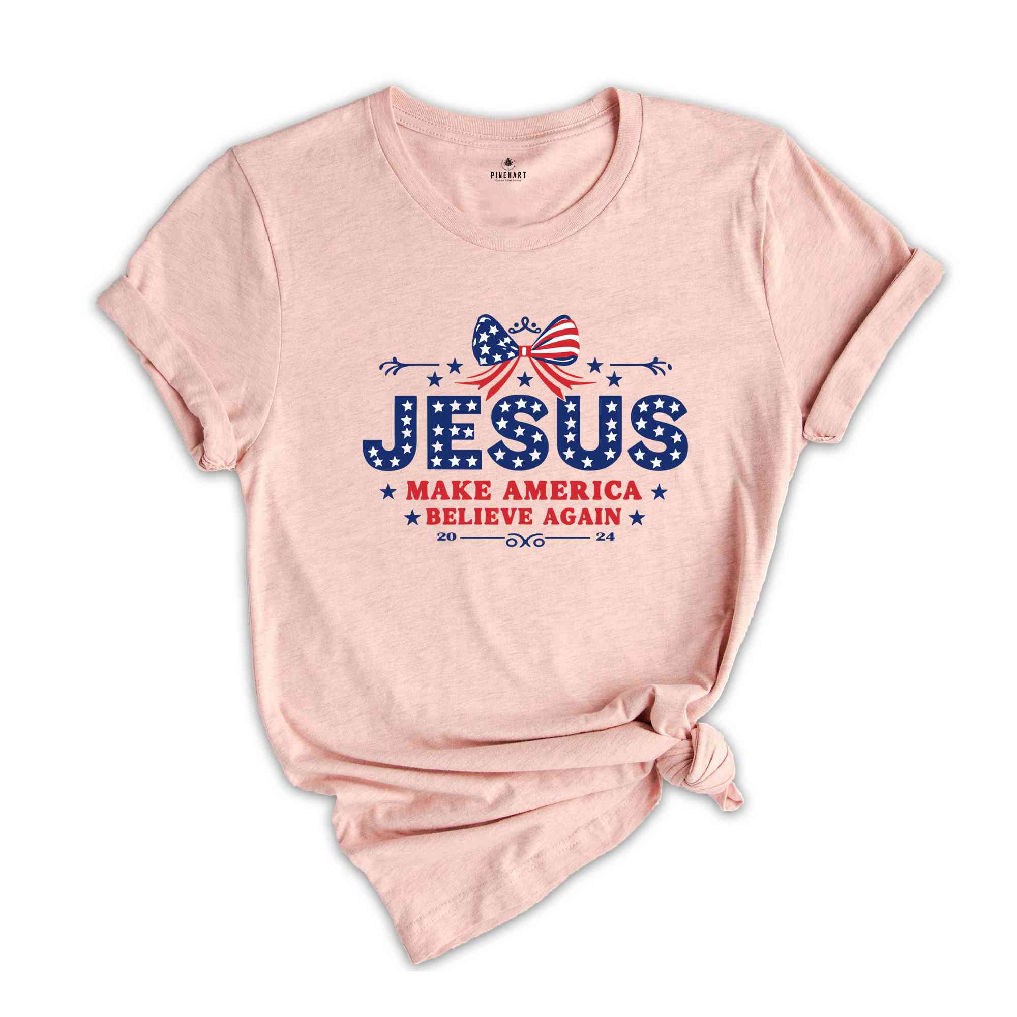 Jesus 2024 Make America Pray Again Shirt, Political T-shirt, Jesus Lover Gift Shirt, Religious shirt