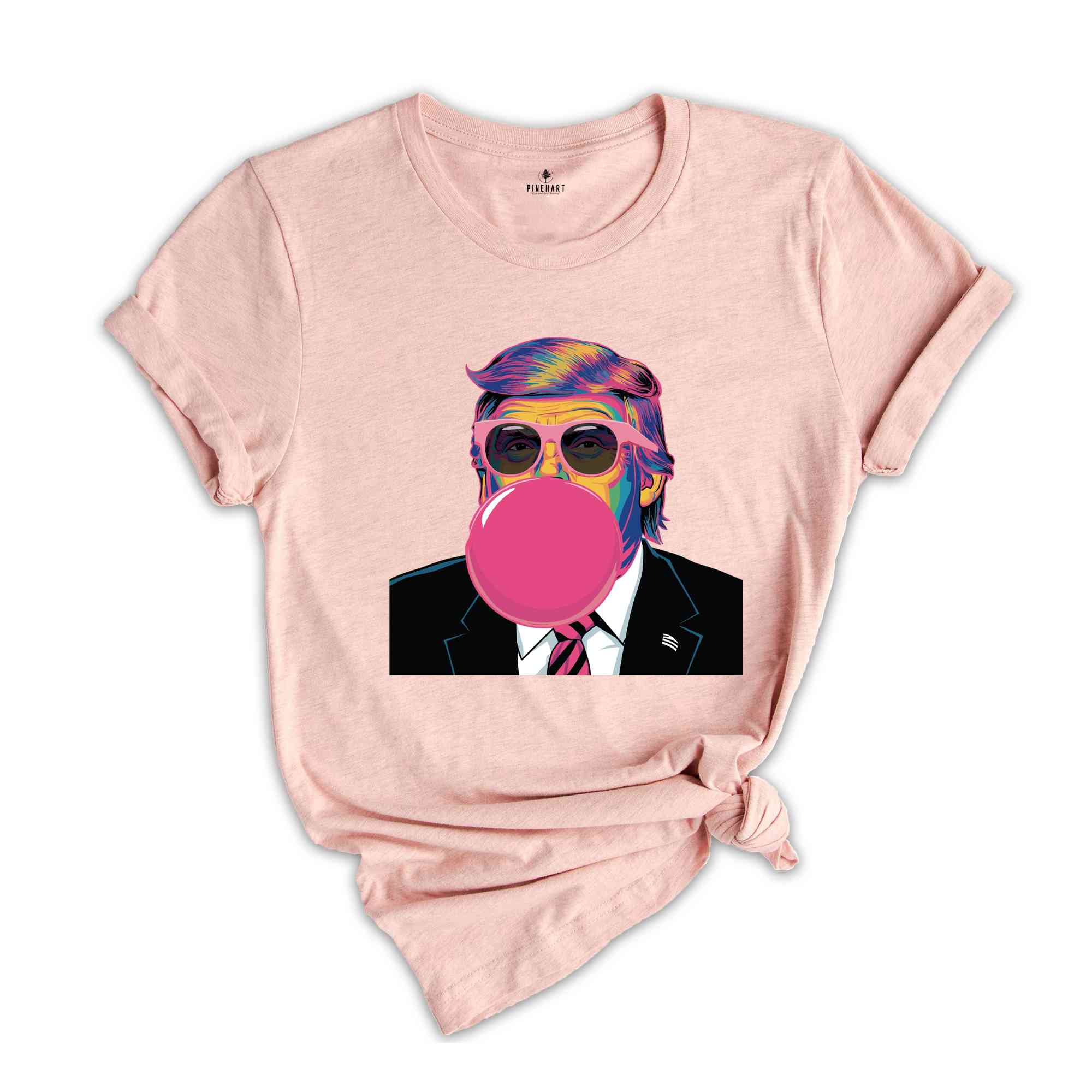 Pink Sun Glasses Trump Bubble Gum Shirt, Republican Shirt, Trump Supporters T-Shirt, Trump Sweatshirt, President 2024 T-Shirt