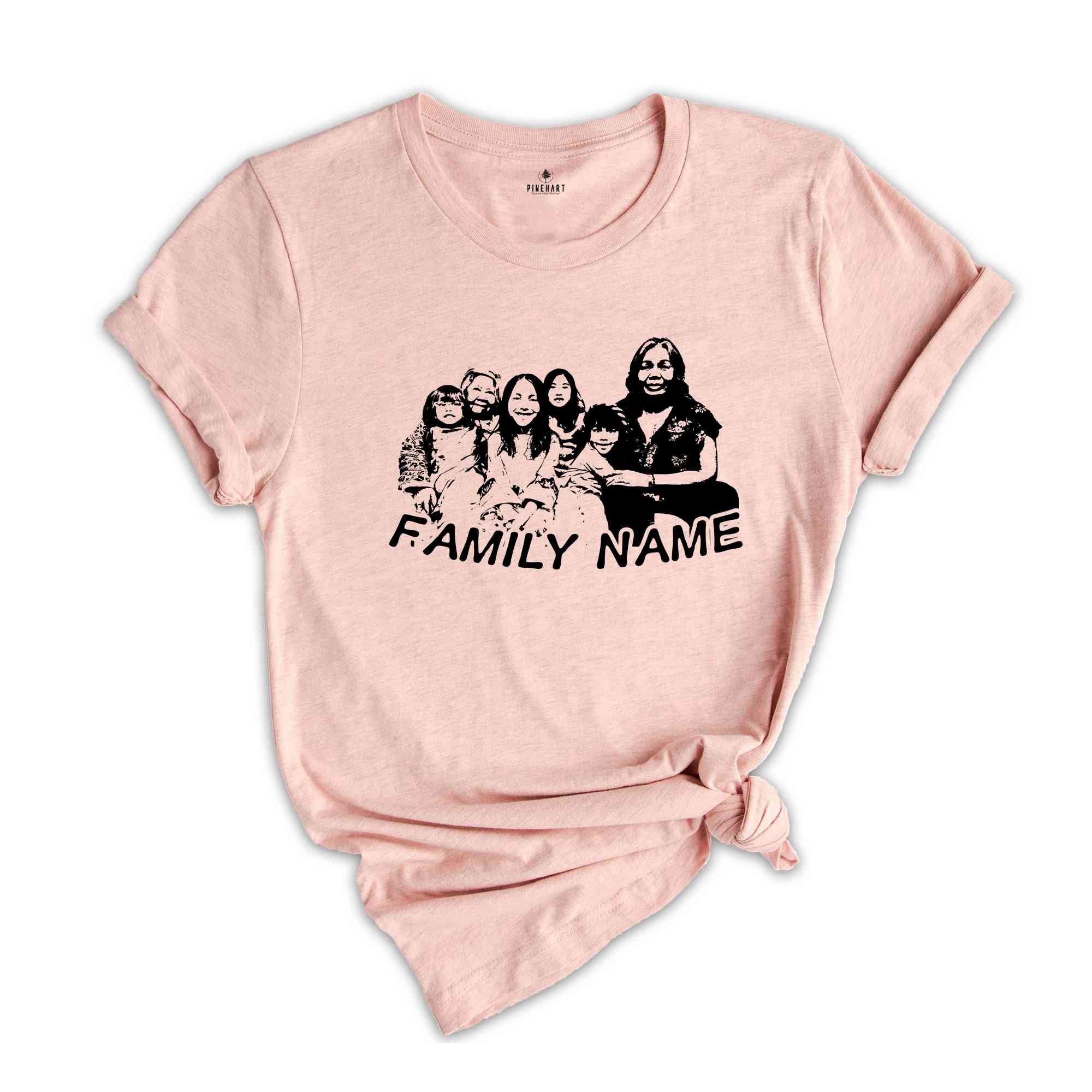 Custom Vintage Family Shirt, Custom Family Photo Shirt, Custom Family Shirts, Family Vacation Shirts, Retro Family Shirt