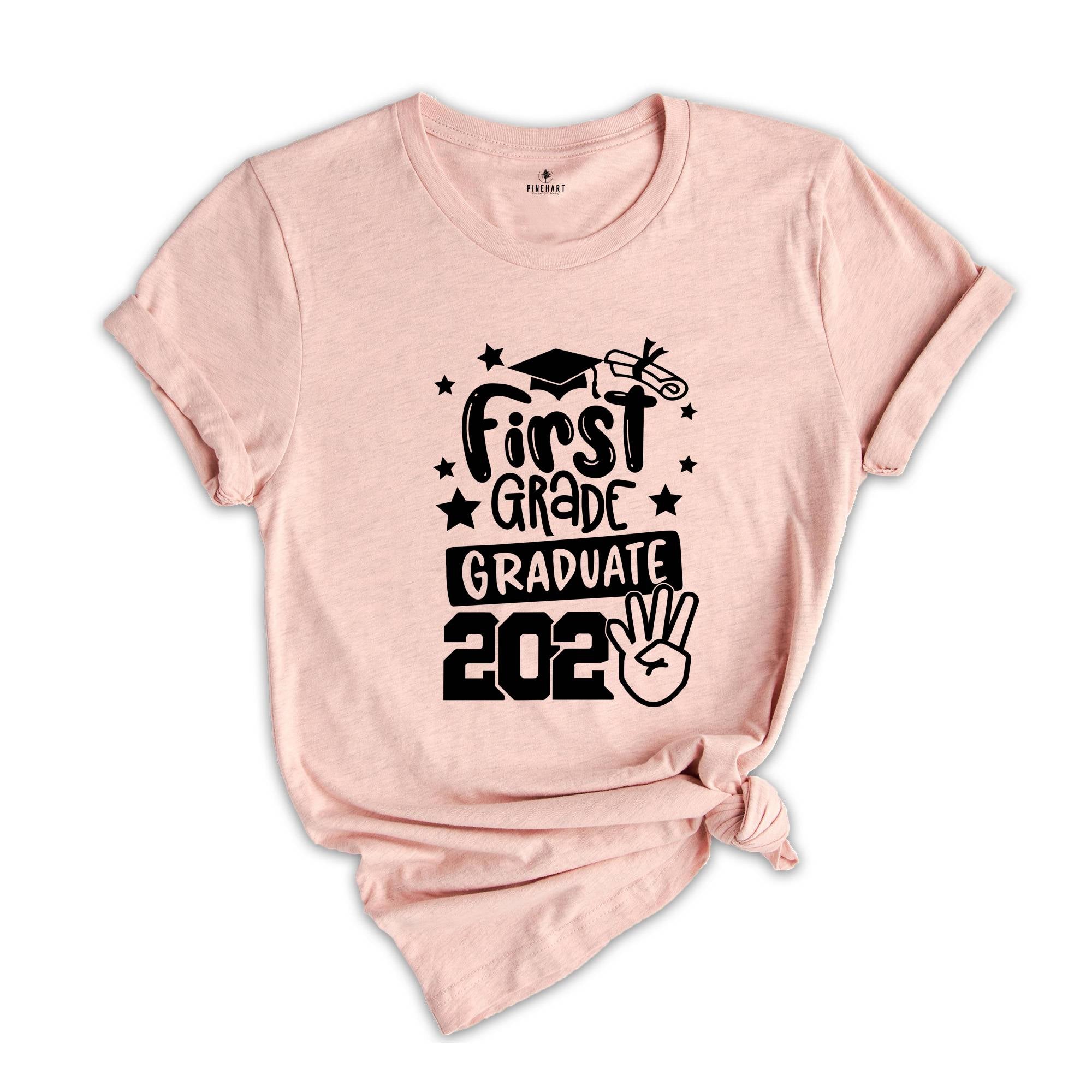 First Grade Graduate 2024 Shirt, Kids End of School Tee, Kids School Shirt, Elementary School Tees, Graduation Shirt