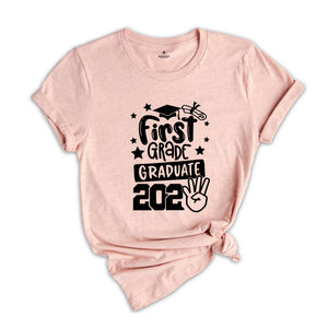 First Grade Graduate 2024 Shirt, Kids End of School Tee, Kids School Shirt, Elementary School Tees, Graduation Shirt