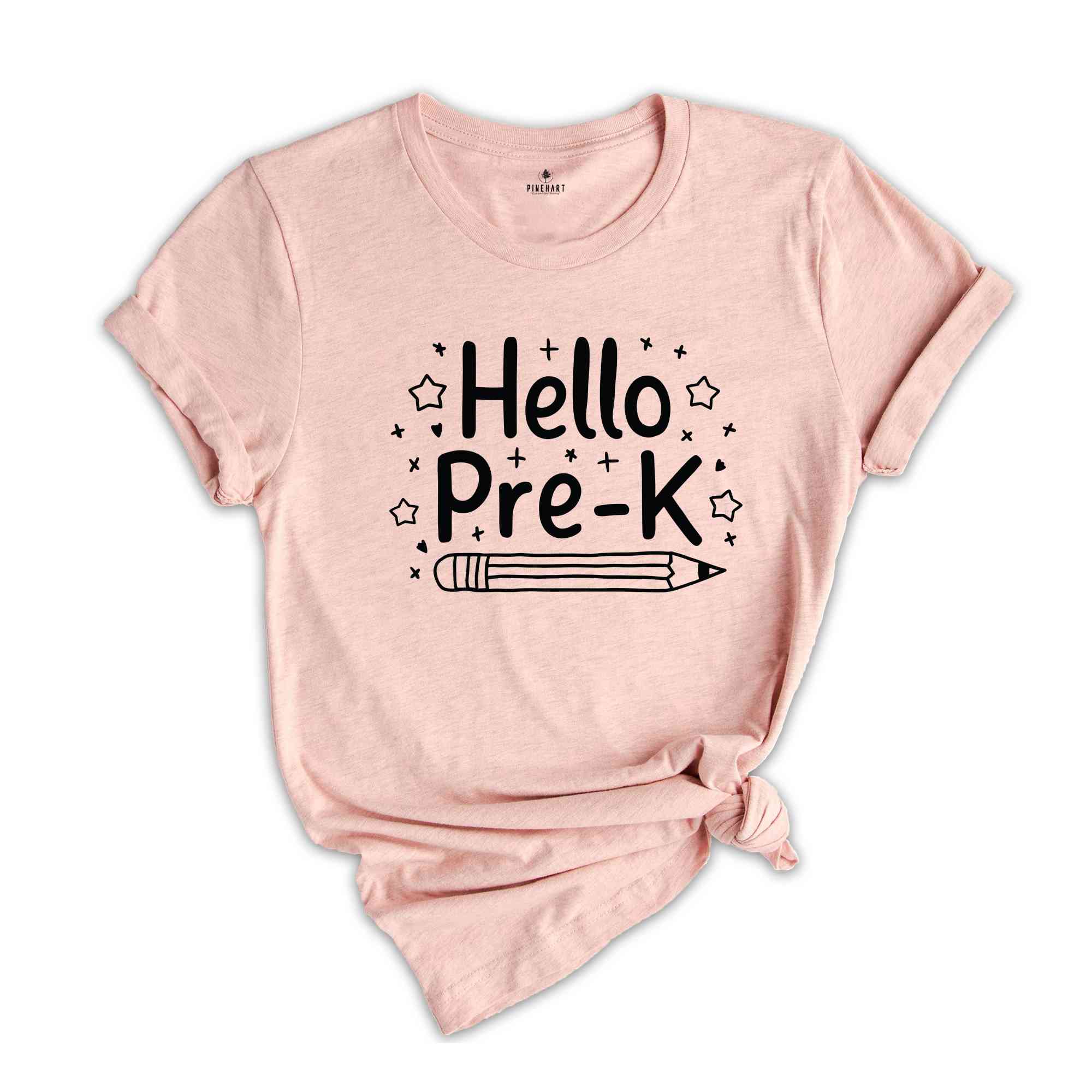 Hello Pre K Grade Shirt, Pre K Grade Teacher Shirt, Teacher Gift, Gift for Teachers, Pre K Grade Teacher,Back to School Shirt