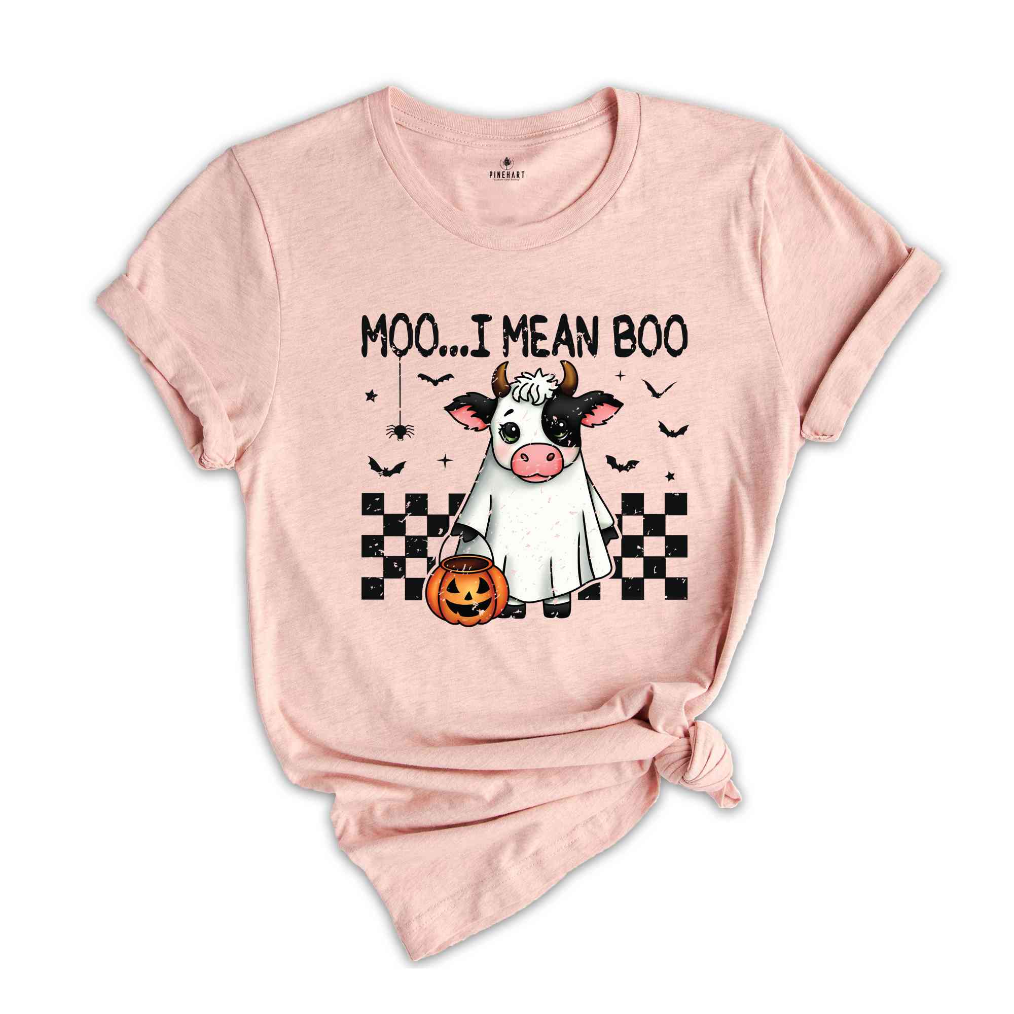 Moo I Mean Boo Shirt, Cute Halloween Shirt, Cow Halloween Shirt, Spooky Vibes Shirt, Cow Lover Shirt, Animal Lover Shirt, Halloween Gift