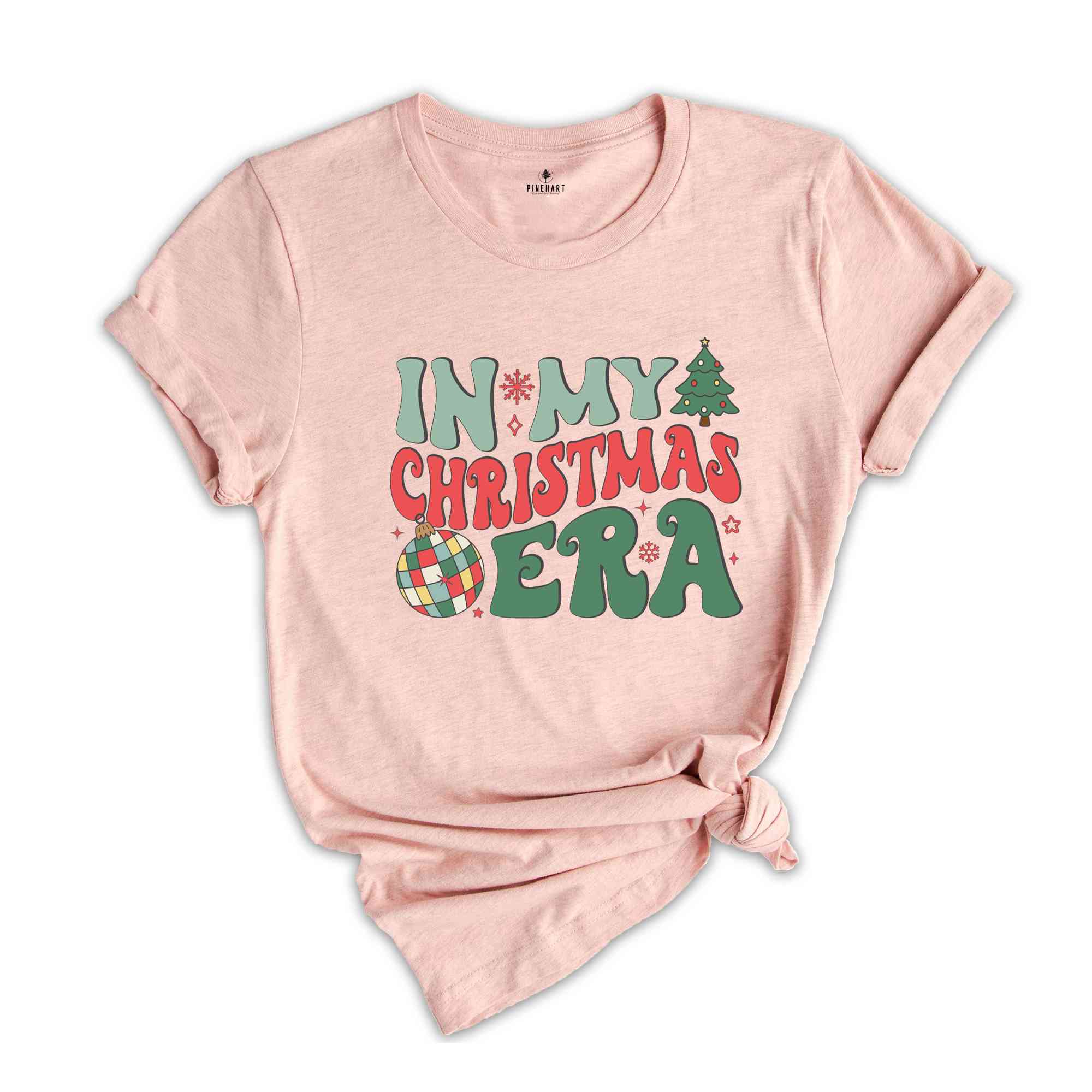 In My Christmas Era Shirt, In My Christmas T-Shirt, Christmas Tee, Xmas Shirt, Holiday Shirt, Christmas Party Gift