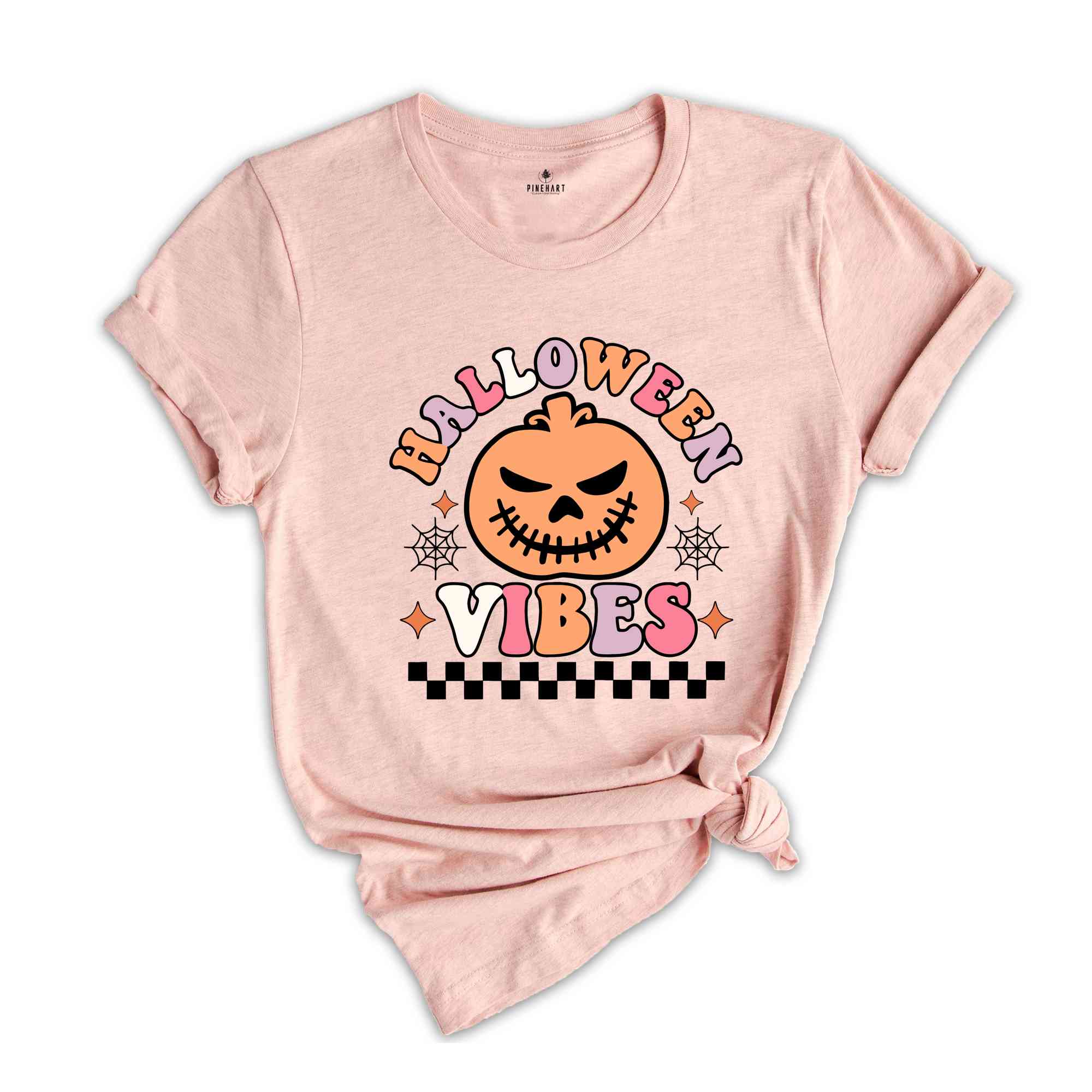 Pumpkin Shirt, Halloween Vibes Shirt, Retro Halloween Shirt, Halloween Gift, Spooky Season Shirt, Halloween Party Shirt, Cute Halloween Tee