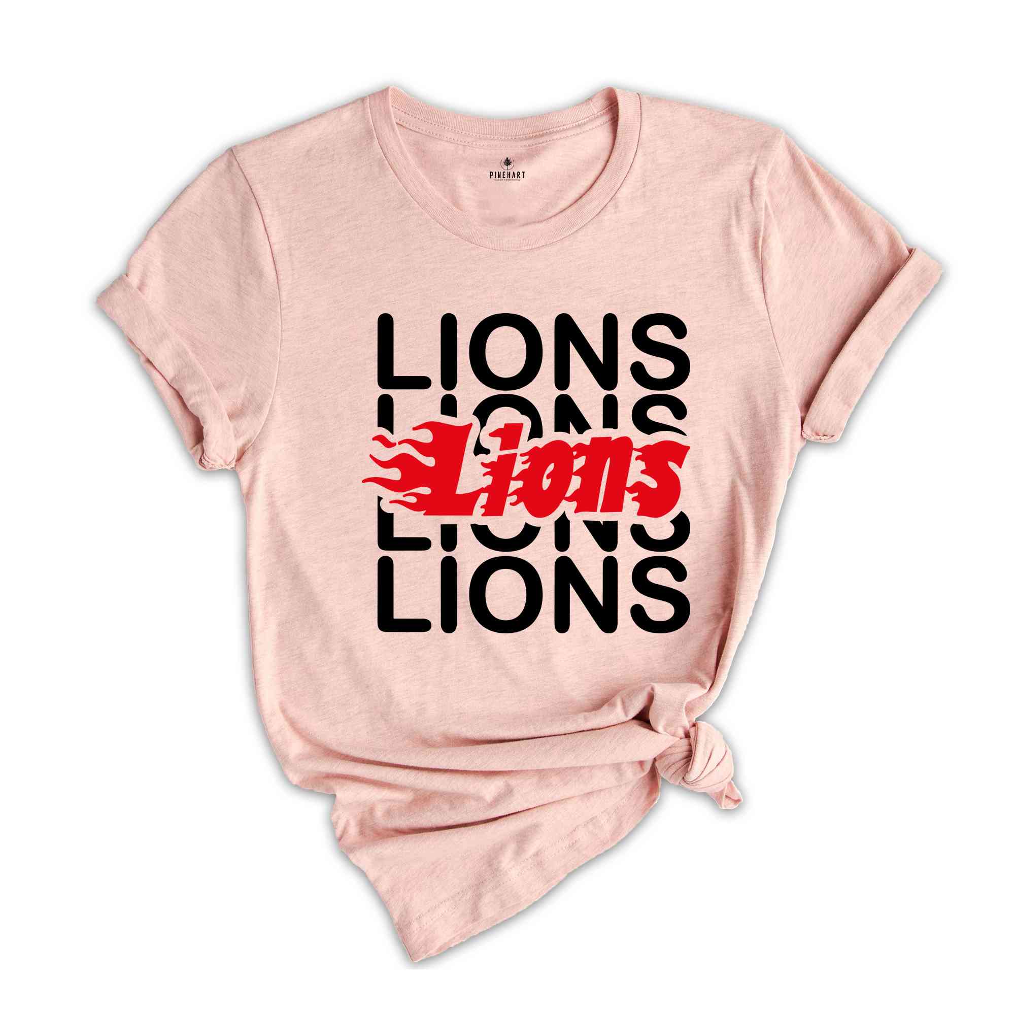 Lions Team Mascot Shirt, Lions Team Shirt, Lions Football Shirt, Lions Fan Shirt, Lions School Shirt, Lions School Spirit