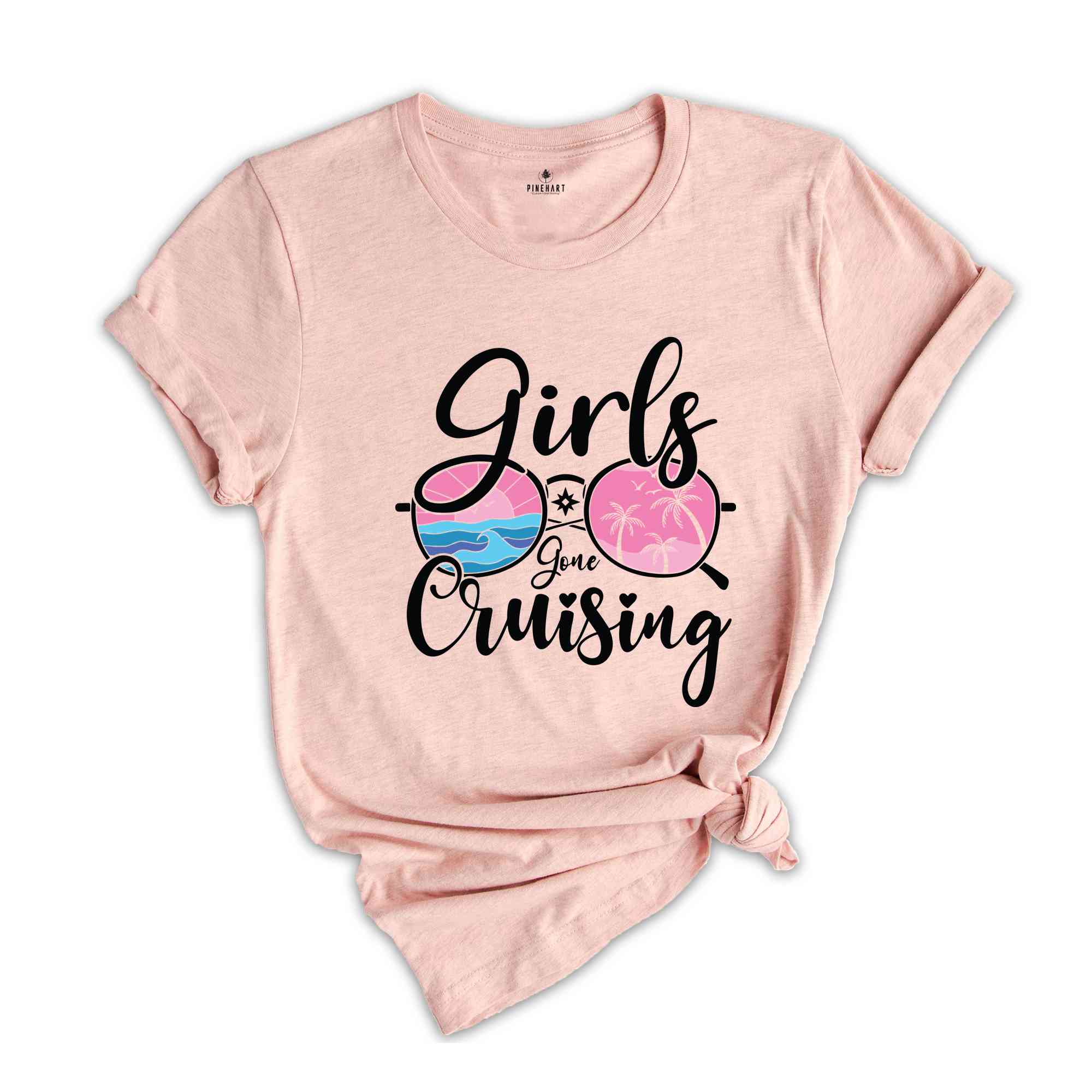 Girls Gone Cruising T-Shirt, Summer Holiday Shirt, Aesthetic Girls Weekend Shirt, Gift For Best Friend