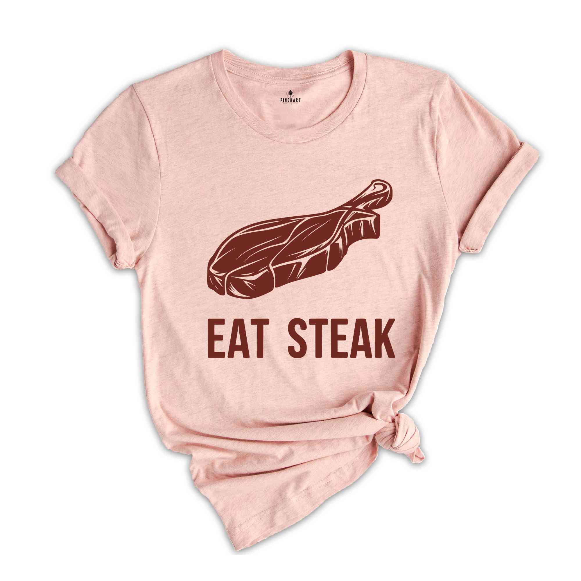 Eat Steak Shirt, Funny Food Shirt, Motivational Gym Shirt, Workout Shirt, Funny Gym Shirt, Weightlifting Tshirt, Gift for Gym Rat, Gym Girl