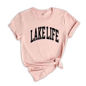 Lake Life Shirt, On The Lake T-Shirt, Travel Lover Shirt, Gift For Adventurer, Vacation T-Shirt, Camper Shirt, Camper Tee