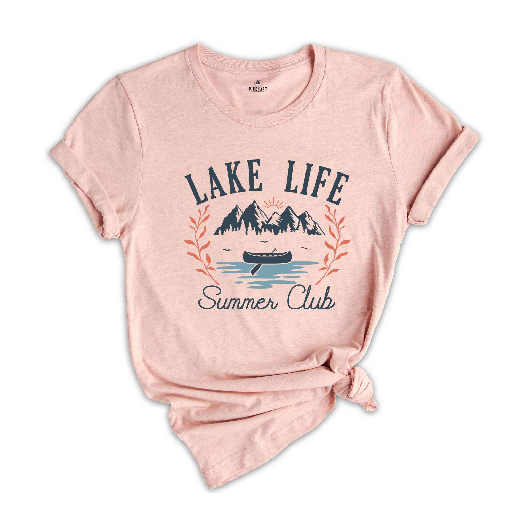 Lake Life Summer Club Shirt, Adventurer Shirt, Camper Shirt, Nature Lover Shirt, Summer Shirt, Lake Day Shirt, Sun Rays, Lake Trip Shirt