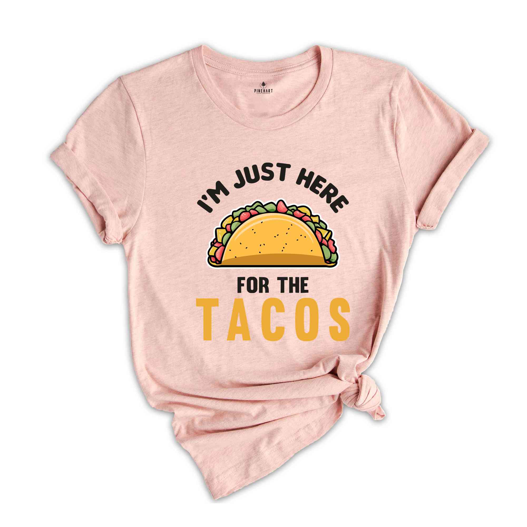 I'm Just Here for the Tacos Shirt, Funny Taco Shirts, Taco Gifts for Mexican, Taco Birthday Party Shirts, Birthday Shirt