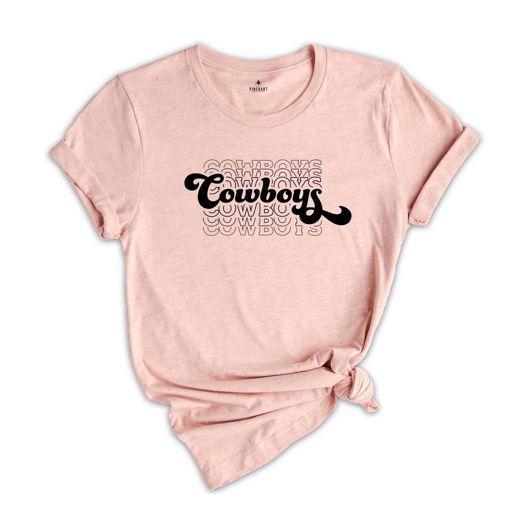 Team Mascot Shirt, Cowboys Team Shirt, Cowboys Football Shirt, Cowboys Fan Shirt, Cowboys School Shirt, Cowboys School Spirit