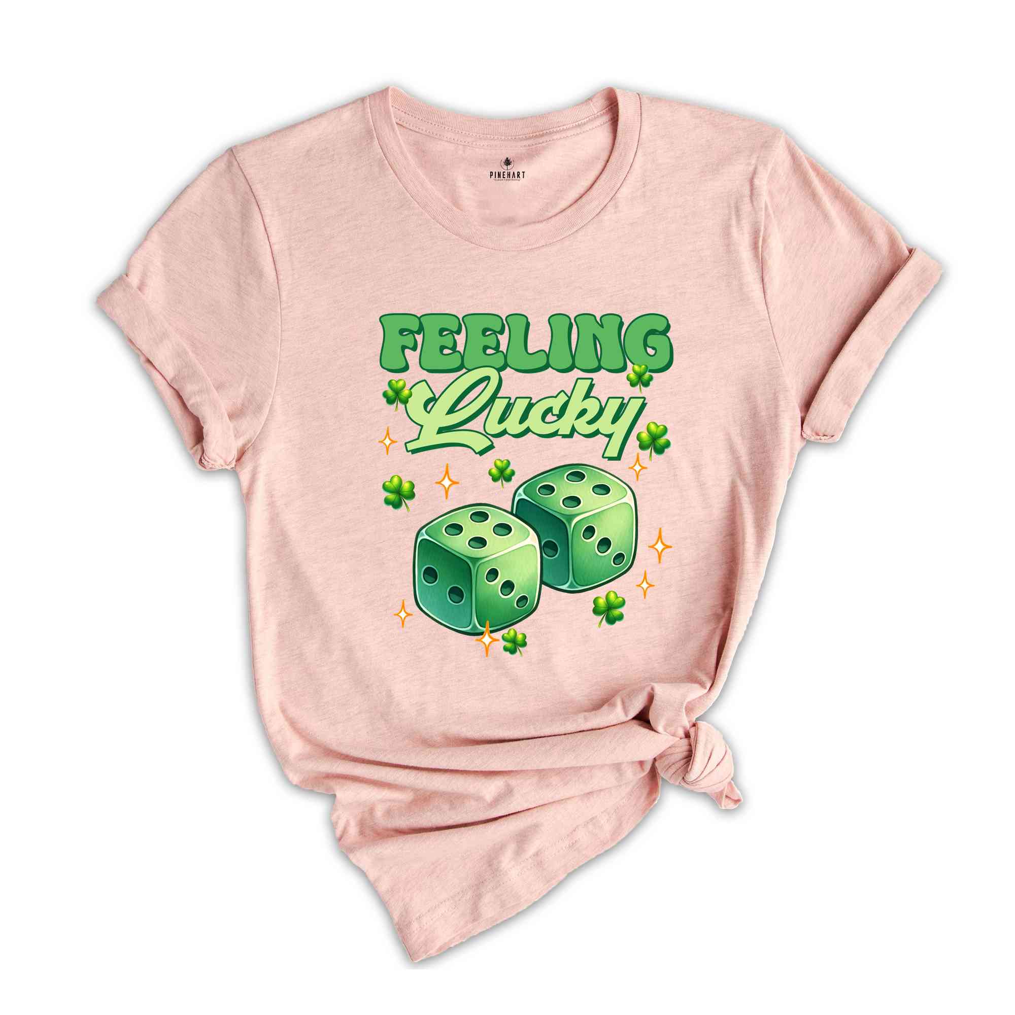 Feeling Lucky Gambling Shirt, Gambling Shirt, Lucky Shirt, Lucky Dice Shirt, Poker Shirt, Funny Shirt, Saint Patricks Day Shirt