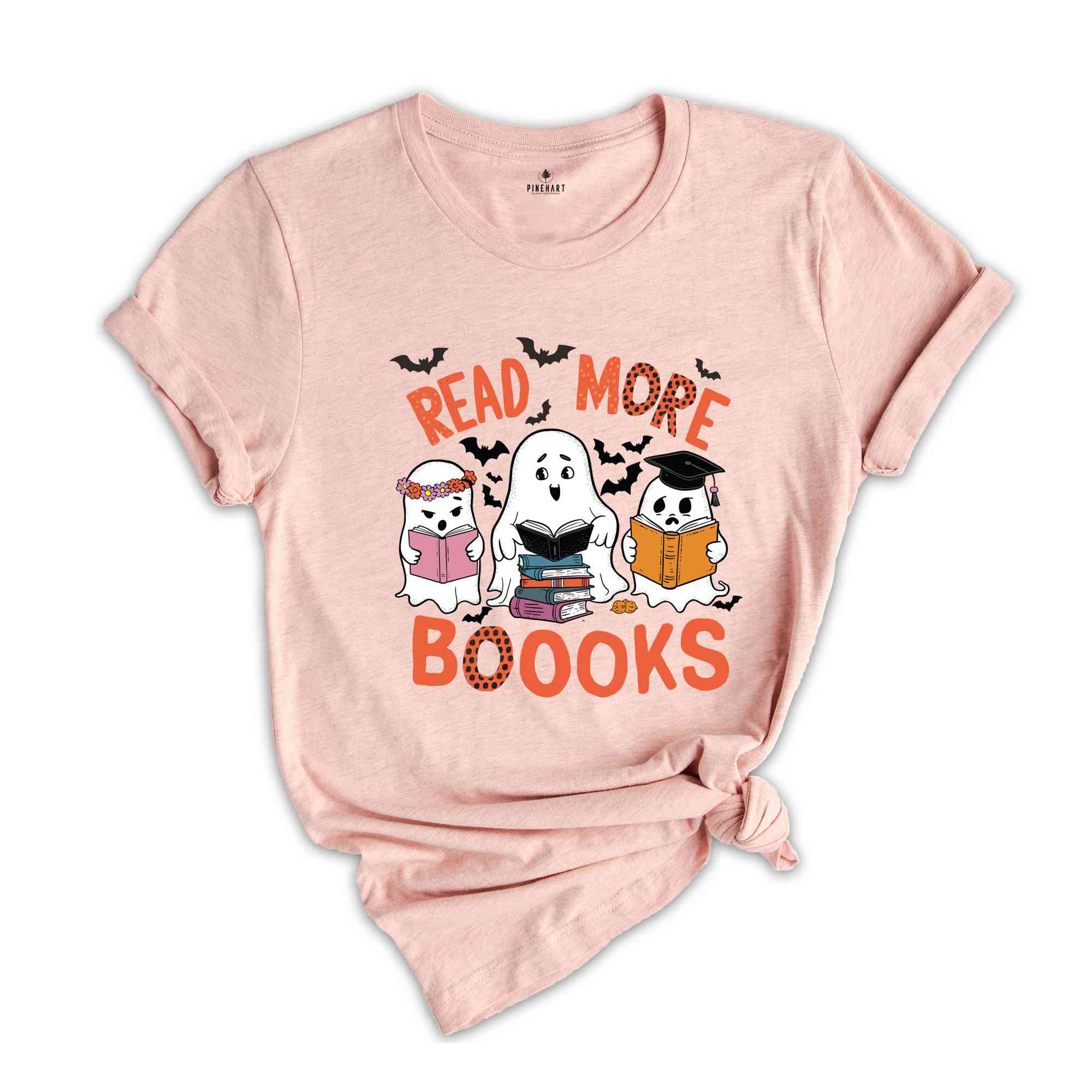 Read More Books Spooky Teacher Shirt, Halloween Shirt for Teacher, Teacher Halloween Shirt, Groovy Ghost Teacher Tshirt, Reading Teacher Tee