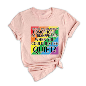 Rainbow Pride Shirt, Queer Shirt, Pride Ally Shirt, Love Is Love, Equality Shirt, Gay Pride Shirt, Lesbian Pride Shirt, Pride Outfit