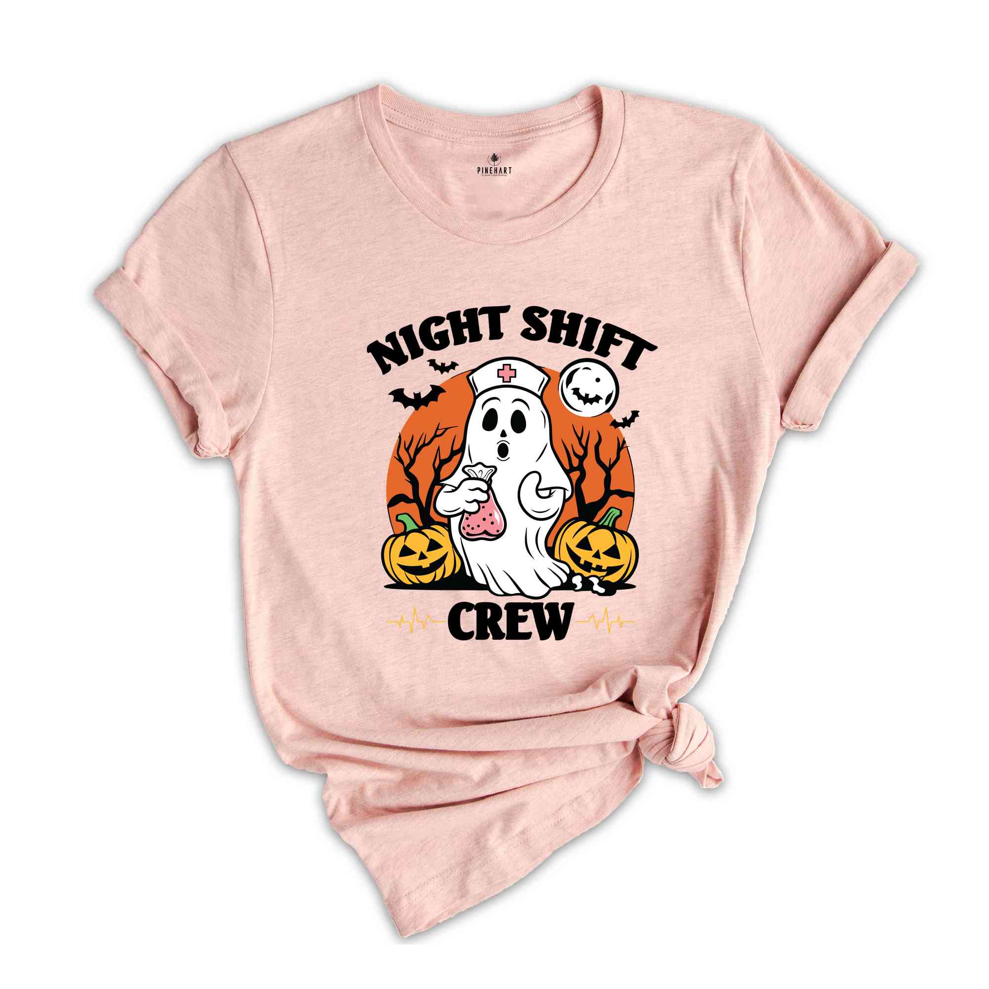 Night Shift Crew Shirt, Halloween Nurse T-Shirt, Boo Boo Crew Shirt, Halloween Nursing Shirt, Team Night Shift, Nurse Team Tee