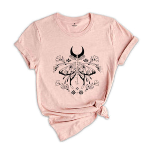 Such A Pretty Garden Shirt, Boho Mystical Shirt, Flower Lover Shirt, Nature Lover Shirt, Boho Wildflowers, Floral Nature Tee, Butterfly Tee