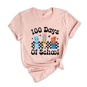 100 Days Of School Shirt, School Toddler Shirt, 100 Days Shirt, 100th Day Of School Celebration Shirt, Student Shirt, Back to School Shirt