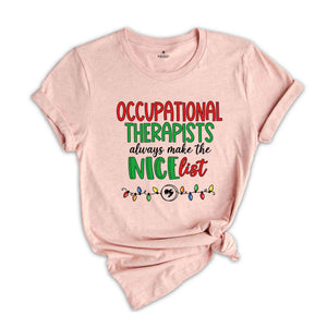 OT Christmas Shirt, Christmas Shirt, Occupational Therapist Gift, Christmas OT, Xmas Gift, OT Tee, Therapist Gift, Therapist Shirt