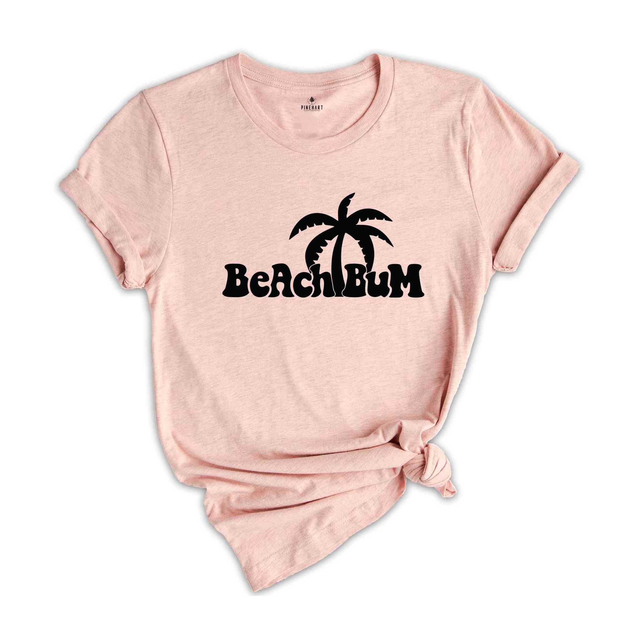 Beach Bum Shirt, Retro Beach Summer T-Shirt, Vacay Beach Shirts for Women, Summer Vacation Shirts, Summer Gift