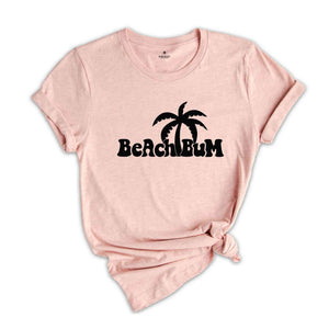 Beach Bum Shirt, Retro Beach Summer T-Shirt, Vacay Beach Shirts for Women, Summer Vacation Shirts, Summer Gift