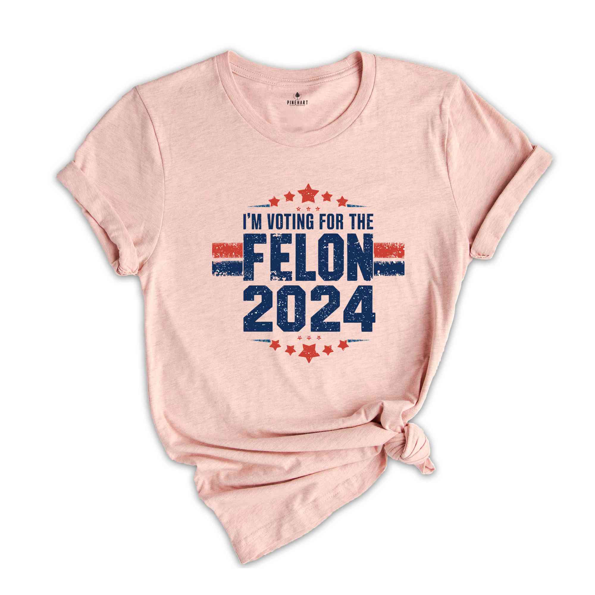 I'am Voting For The Convicted Felon Shirt, Trump 2024 Shirt, Make America Great Again Shirt, 2024 Election Shirt