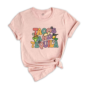 Tacos And Tequila Shirt, Tequila Shirt, Drinking Shirt, Mexican Party Shirt, Hispanic Party Shirt, Fiesta Squad Shirt, Mexico Trip Shirt