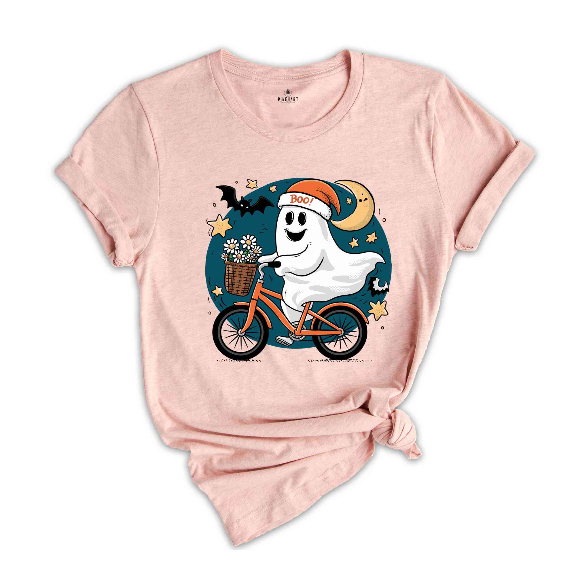 Halloween Ghost Shirt, Cute Ghost Shirt, Halloween Shirt, Cute Fall Shirt, Spooky Season Shirt, Gift For Halloween, Retro Halloween Shirt