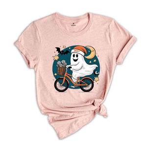 Halloween Ghost Shirt, Cute Ghost Shirt, Halloween Shirt, Cute Fall Shirt, Spooky Season Shirt, Gift For Halloween, Retro Halloween Shirt