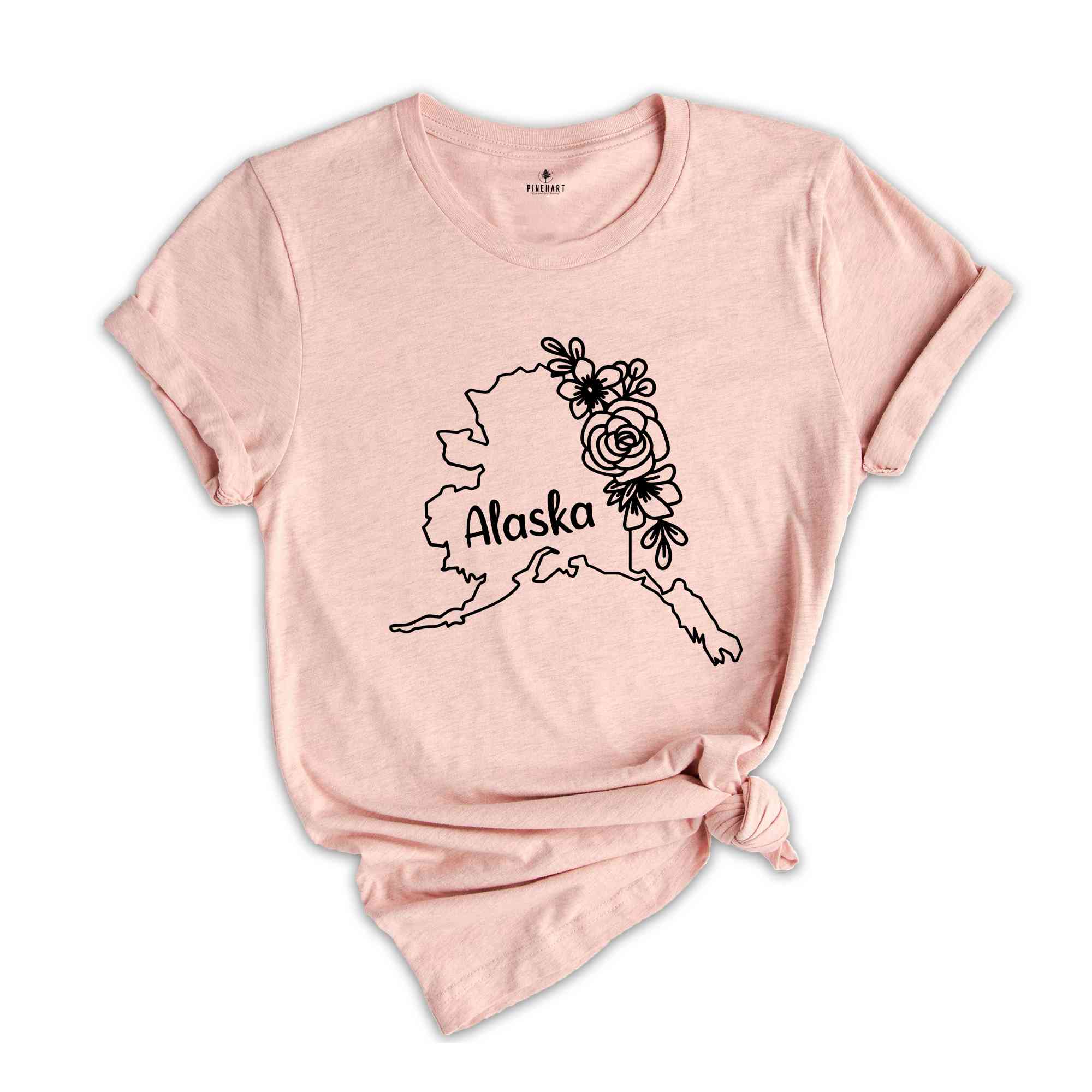 Alaska State Shirt, Mountain Shirt, Alaska Wildlife Shirt, Alaska Mountain Shirt, Alaska Bear Tee, Alaska State Gift