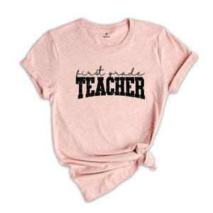 First Grade Teacher Shirt, Tie Dye Shirt, Teacher Life Shirt, 1st Grade Shirt, Teacher Gift, Cute Teacher Shirt, Teacher Appreciation