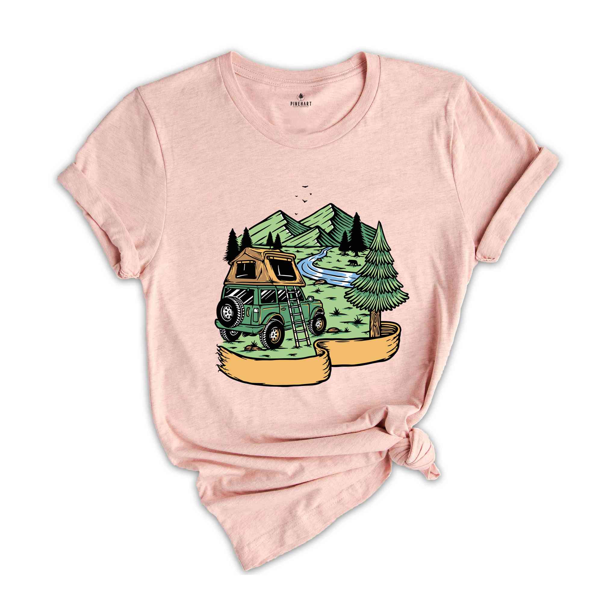 Camping Shirt, Wild Life Shirt, Hiking T-Shirt, Campfire Shirt, Mountain Shirt, Travel Shirt, Adventure Shirt