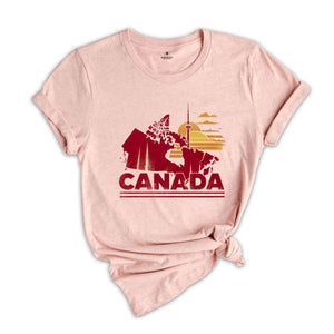 Retro Canada Shirt, Canada Travel Shirt, Country Travel Shirt, Shirt For Traveler, Travel Lover Gift, Travel Tee, Trip Shirt