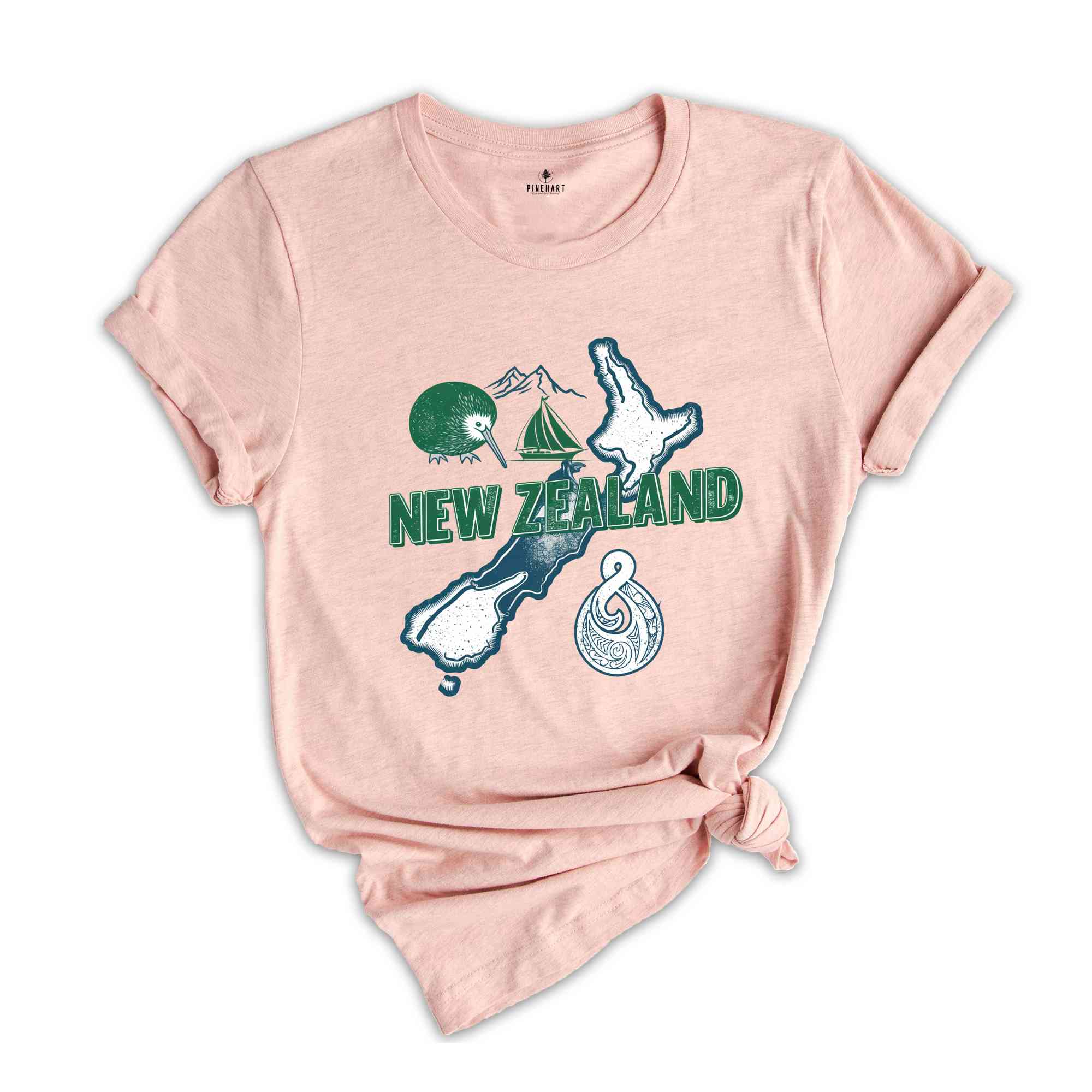 Retro New Zealand Shirt, New Zealand Travel Shirt, Country Travel Shirt, Shirt For Traveler, Travel Lover Gift, Travel Tee, Trip Shirt