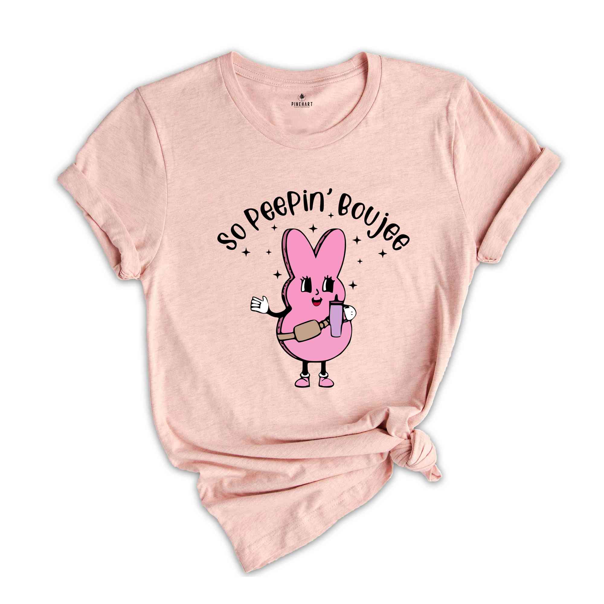 So Peepin’ Boujee Shirt, Easter 2024 Shirt, Happy Easter Shirt, Cute Easter Shirt, Bunny Shirt, Easter Bunny Shirt