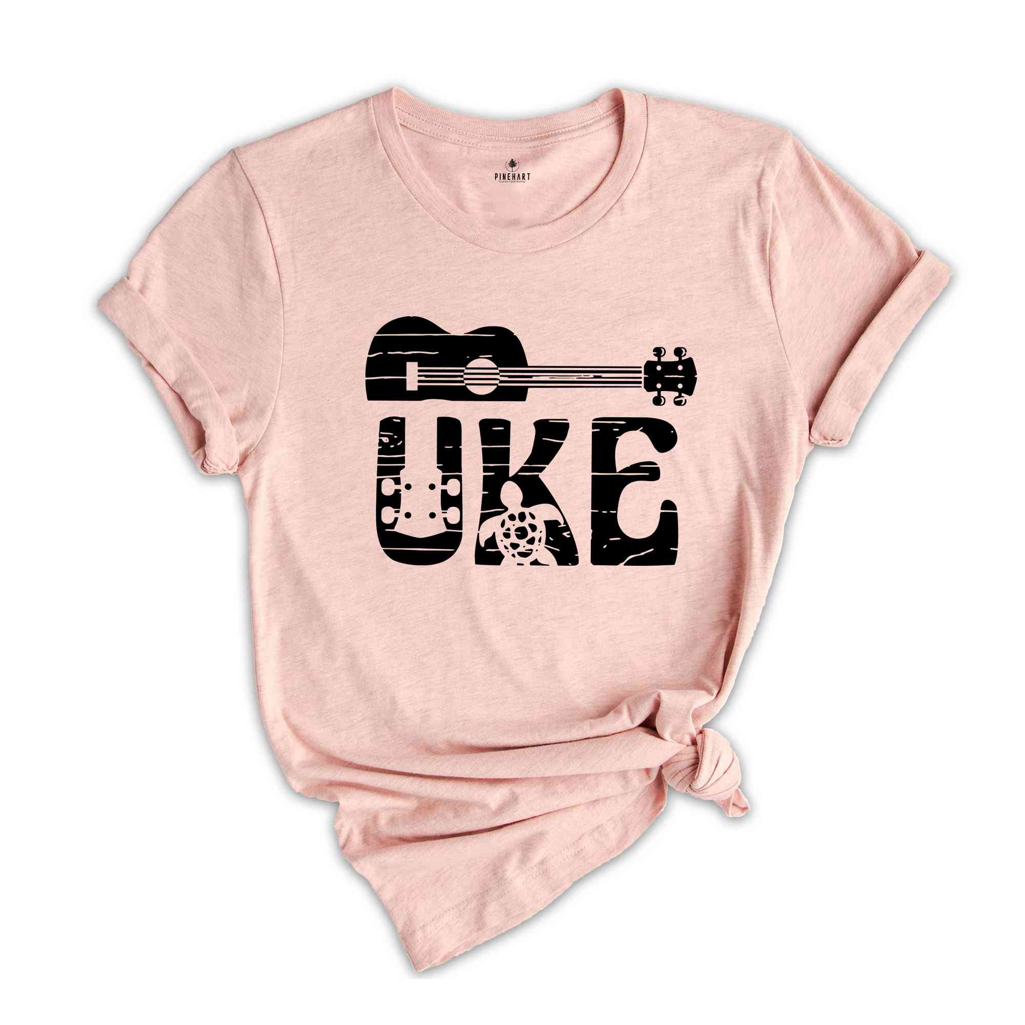 Music Player Shirt, Musicians Tee, Cute Guitar Shirt, Ukulele Uke Shirt, Music Lover Tee, Guitar Player T-shirt