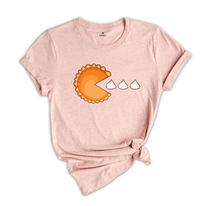 Pumpkin Pie Shirt, Pac Man Shirt, Pumpkin Season Shirt, Fall Shirt, Holiday Shirt, Halloween Shirt, Autumn Shirt, Thanksgiving Shirt