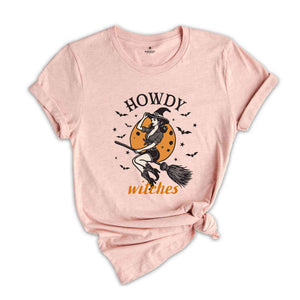 Howdy Witches Shirt, Retro Halloween Shirt, Halloween Shirts, Spooky Shirt, Spooky Season Shirt, Witch Shirt