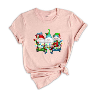 Christmas Gnomes, Christmas Shirt, Funny Christmas Gift, Santa Claus Shirt, Christmas Gift, Holiday Shirt