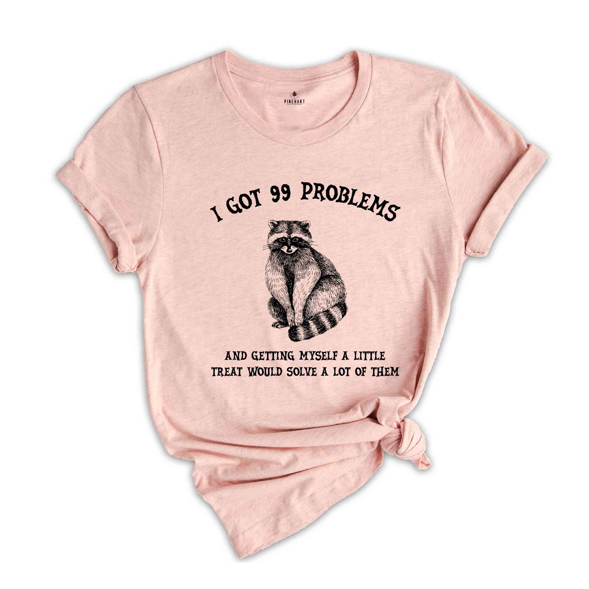 Little Treats Solve Problems, Raccoon T-Shirt, Funny Meme Shirt, Raccoon Meme Shirt, Trash Panda Shirt, Funny Shirt