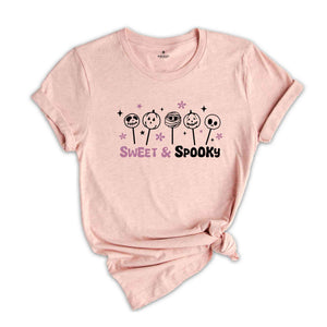 Sweet & Spooky Shirt, Cute Halloween Shirt, Spooky Season Shirt, Halloween Gift, Halloween Shirt, Halloween Crewneck Boo Shirt