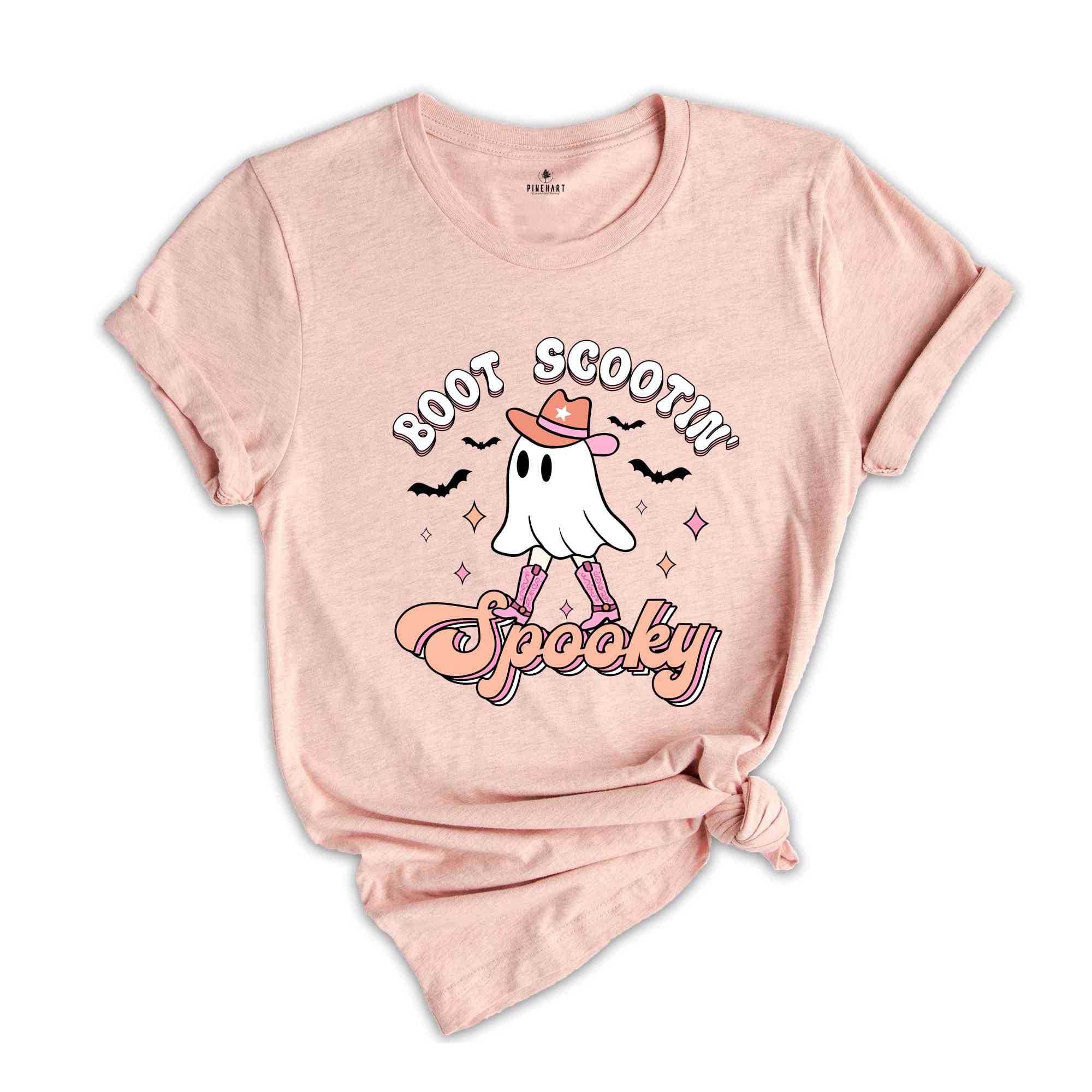 Boot Scootin' Spooky Shirt, Western Halloween Shirt, Spooky Season Shirt, Halloween Shirt, Funny Halloween Tee, Boo Shirt, Cowboy Ghost Tee