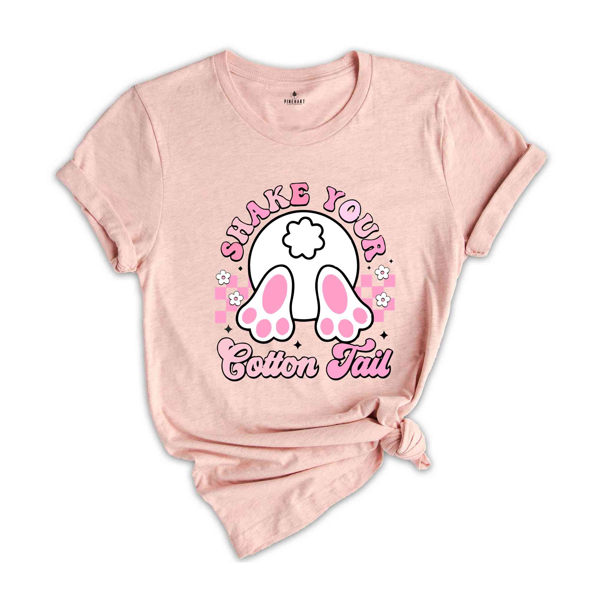 Shake Your Cotton Tail Shirt, Bunny Tail Shirt, Bunny Easter Shirt, Easter Shirt, Bunny Shirt, Cute Easter Shirt