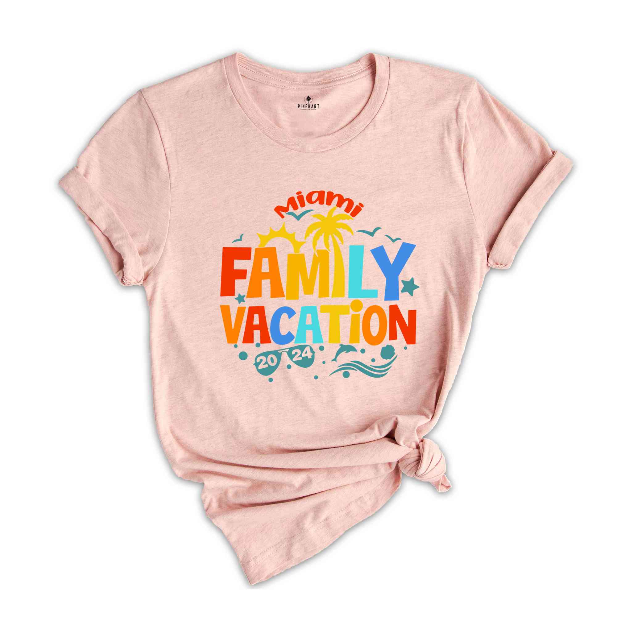 Personalized Family Vacation 2024 Shirt, Custom Vacation Shirts,2024 Family Vacation Tee, Family Trip Tee, Funny Vacation Shirts, Summer 202